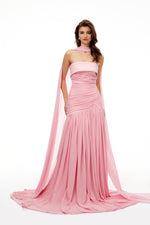 Alma Rose Pleated Maxi