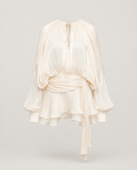 Anaëlle Pearl Ruffled Mini