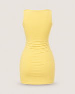 Dagny Espresso Bodycon Mini Dress