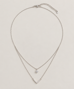 Double-Layer V Necklace
