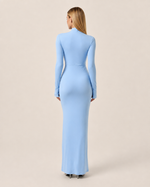 Maëlys Sky High-Neck Gown