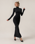 Maëlys Sky High-Neck Gown
