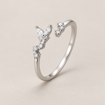 Marquise Butterfly Open Ring