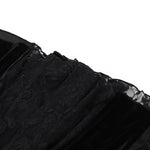 Alisa Noir Velvet Lace Gown