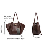Winged Knot-Strap Tote