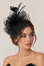 Tulle Flower Fascinator