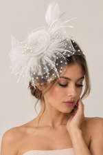 Tulle Flower Fascinator