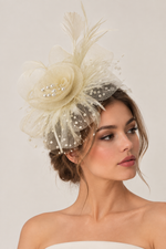 Tulle Flower Fascinator