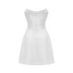 Sabine Black Crystal Mini Dress