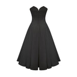 Siena - Noir Midi Dress