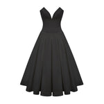 Siena - Noir Midi Dress