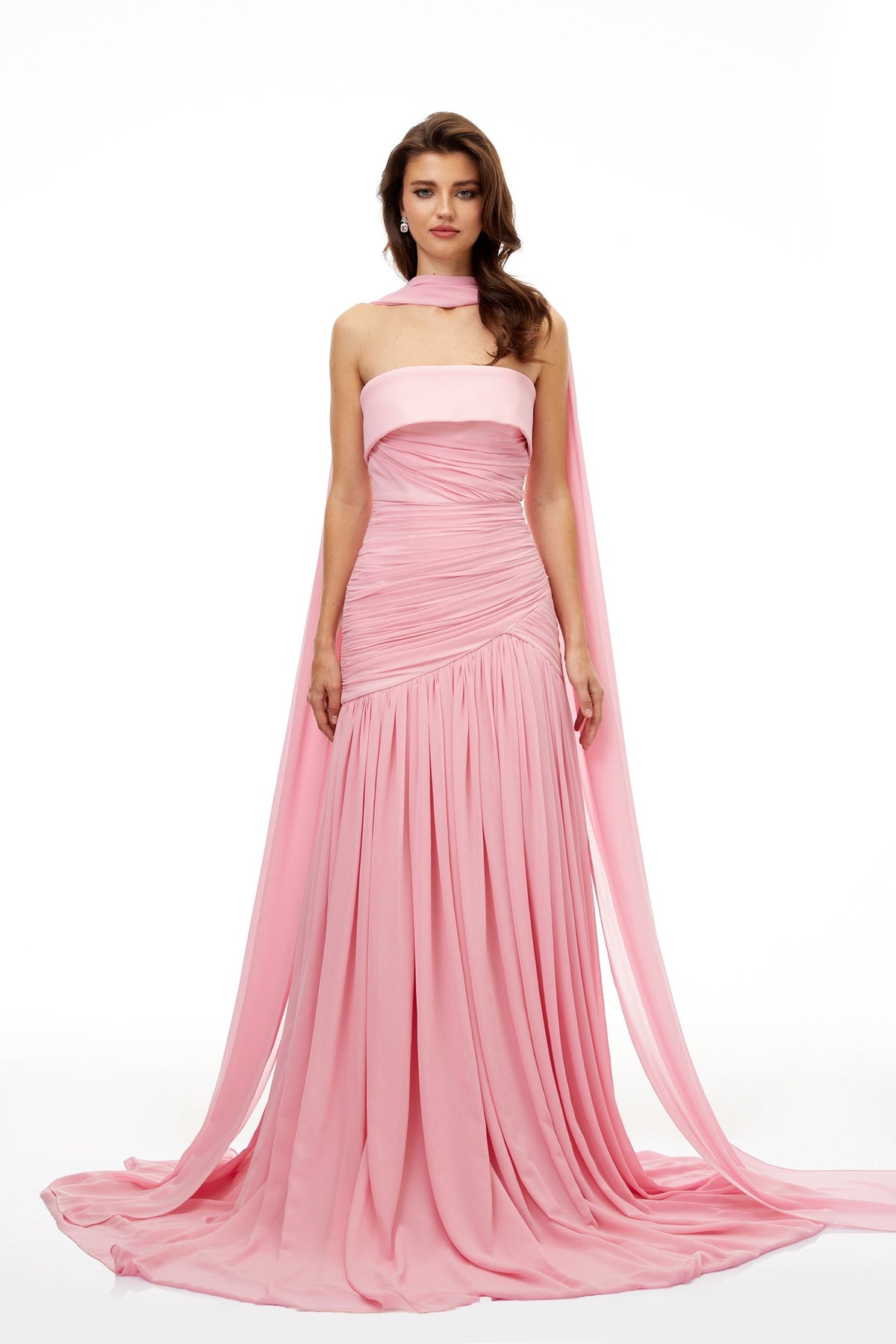 Alma Rose Pleated Maxi