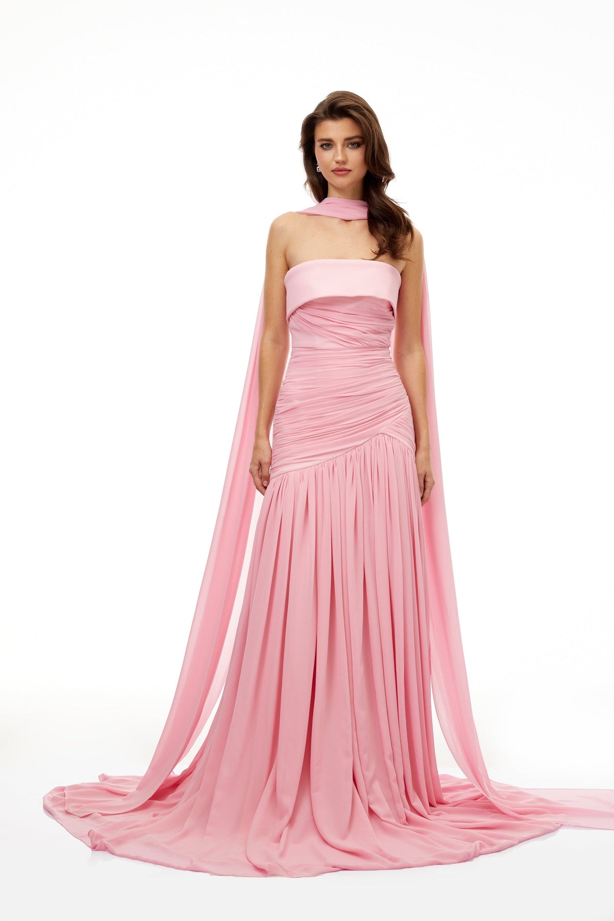 Alma Rose Pleated Maxi