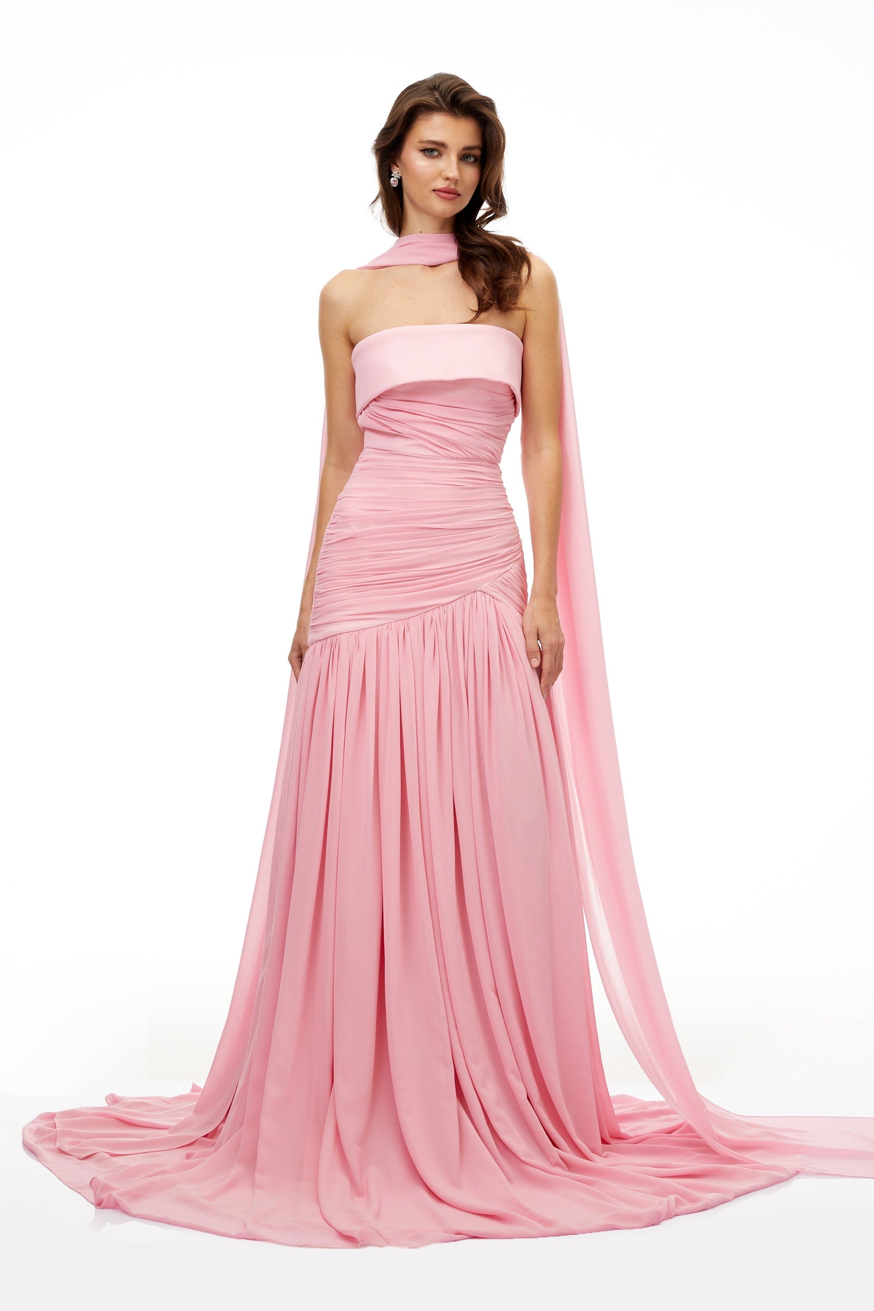 Alma Rose Pleated Maxi