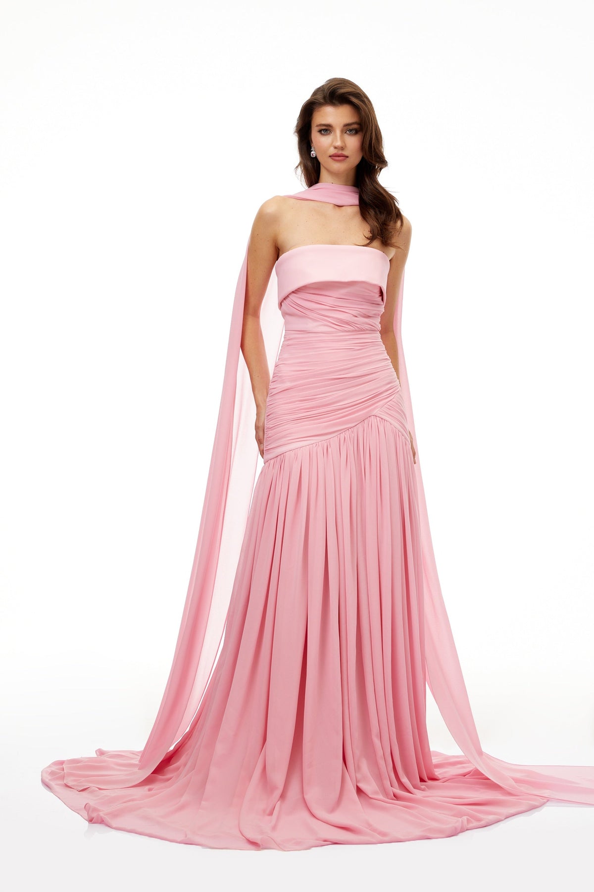 Alma Rose Pleated Maxi
