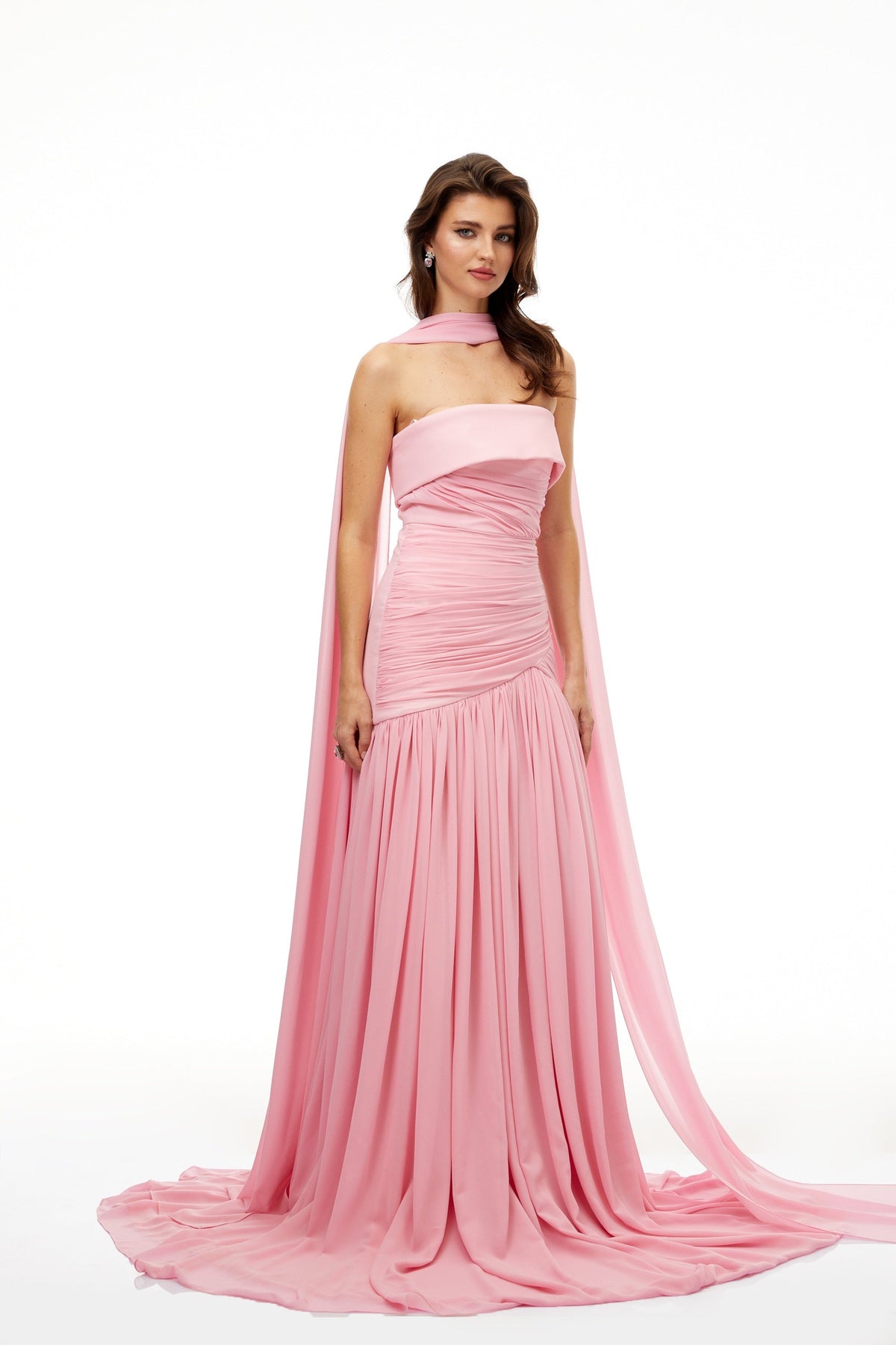 Alma Rose Pleated Maxi