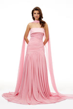 Alma Rose Pleated Maxi