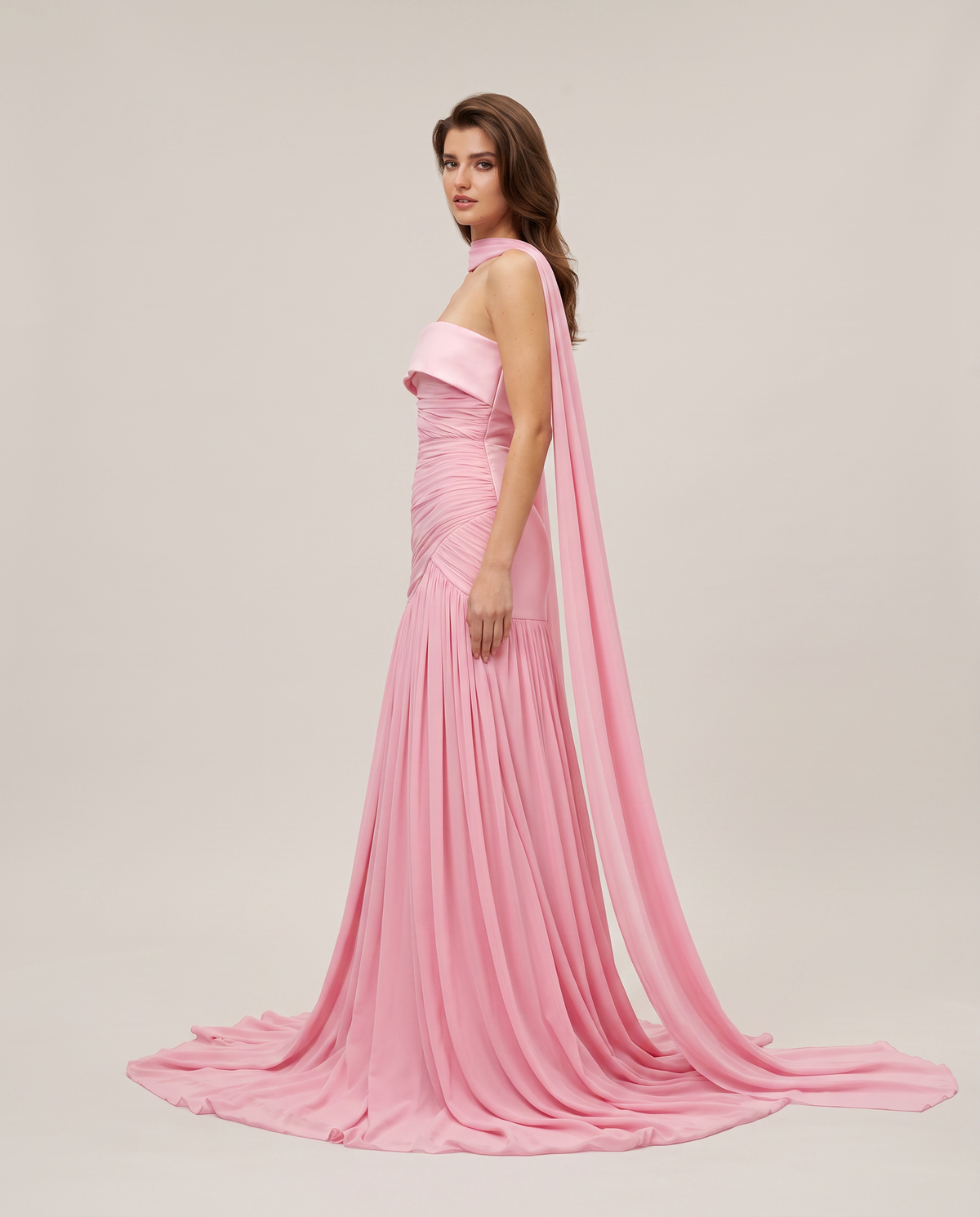 Alma Rose Pleated Maxi
