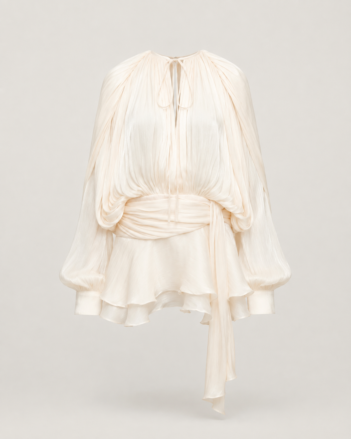 Anaëlle Pearl Ruffled Mini