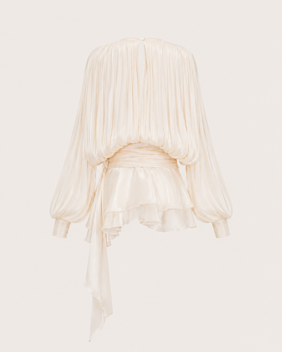 Anaëlle Pearl Ruffled Mini
