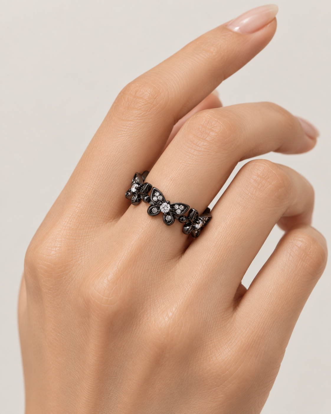 Butterfly Band Ring