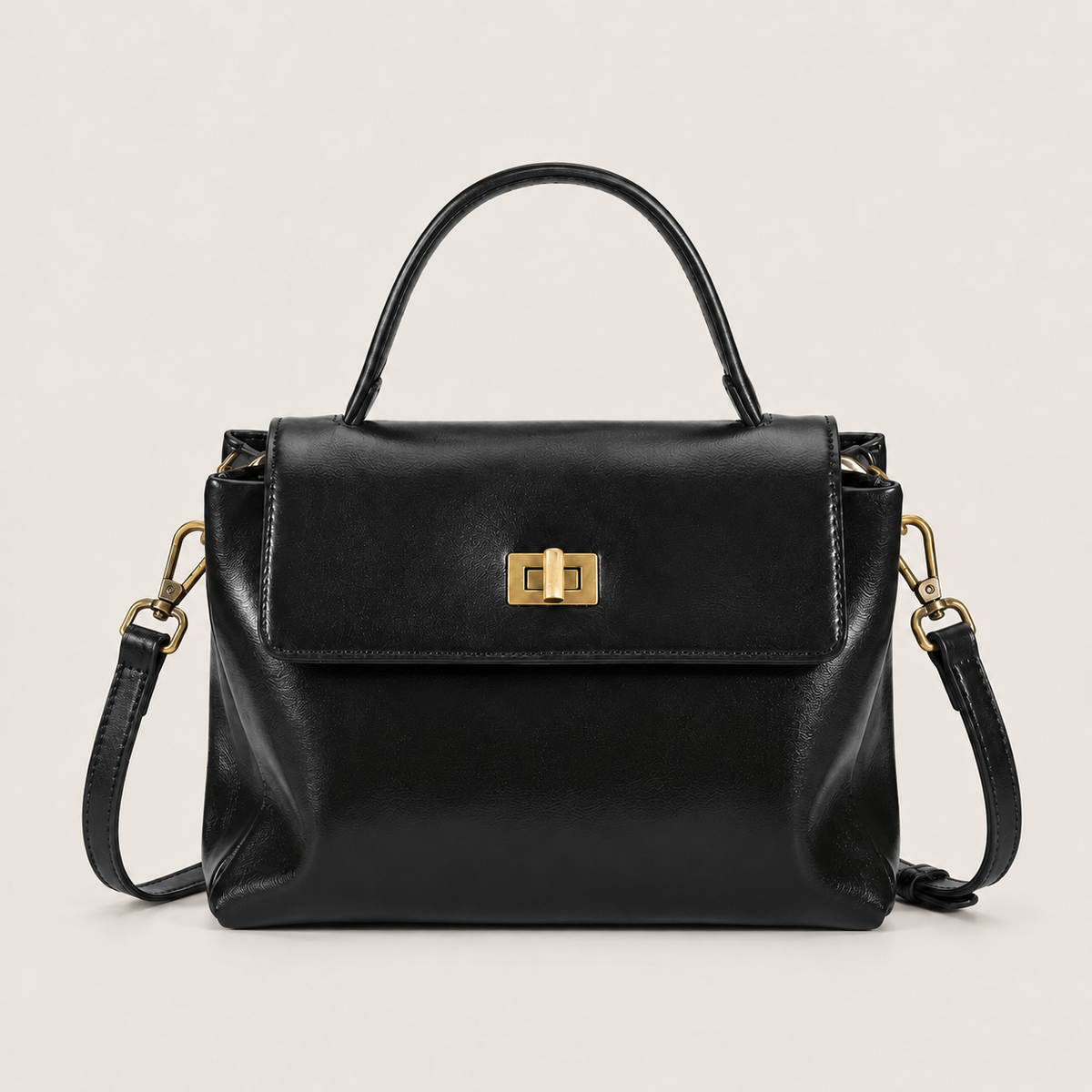 Calanthe Gold-Lock Bag