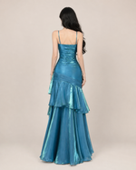 Célestine Ruby Tiered Maxi Dress