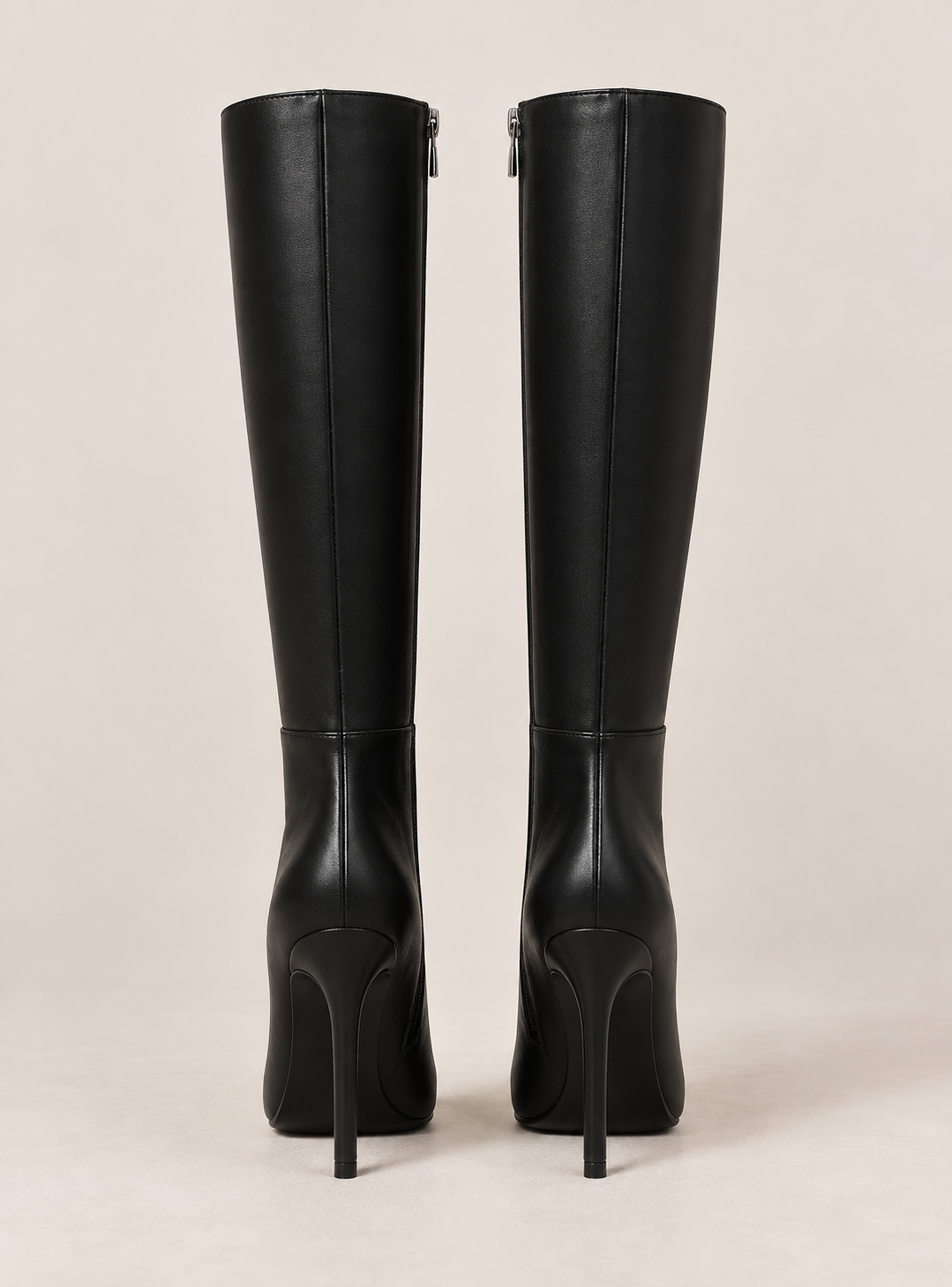Classic Stiletto Knee-High Boots