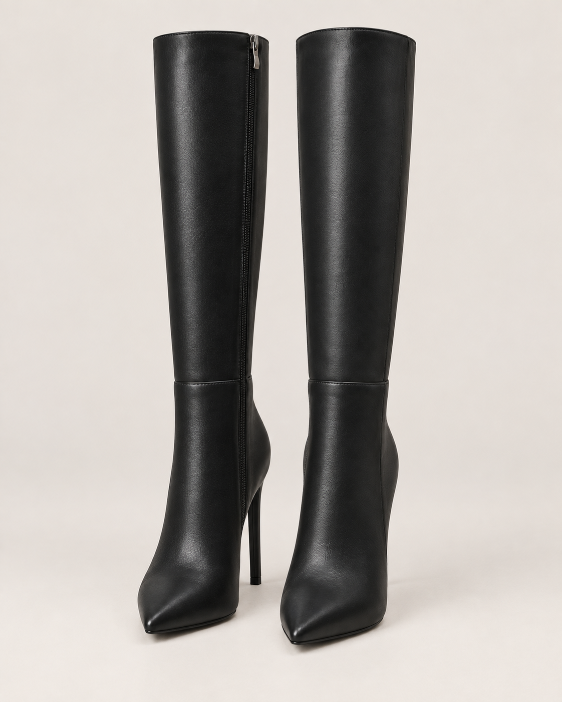 Classic Stiletto Knee-High Boots