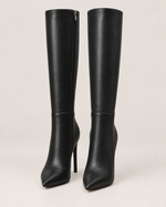 Classic Stiletto Knee-High Boots
