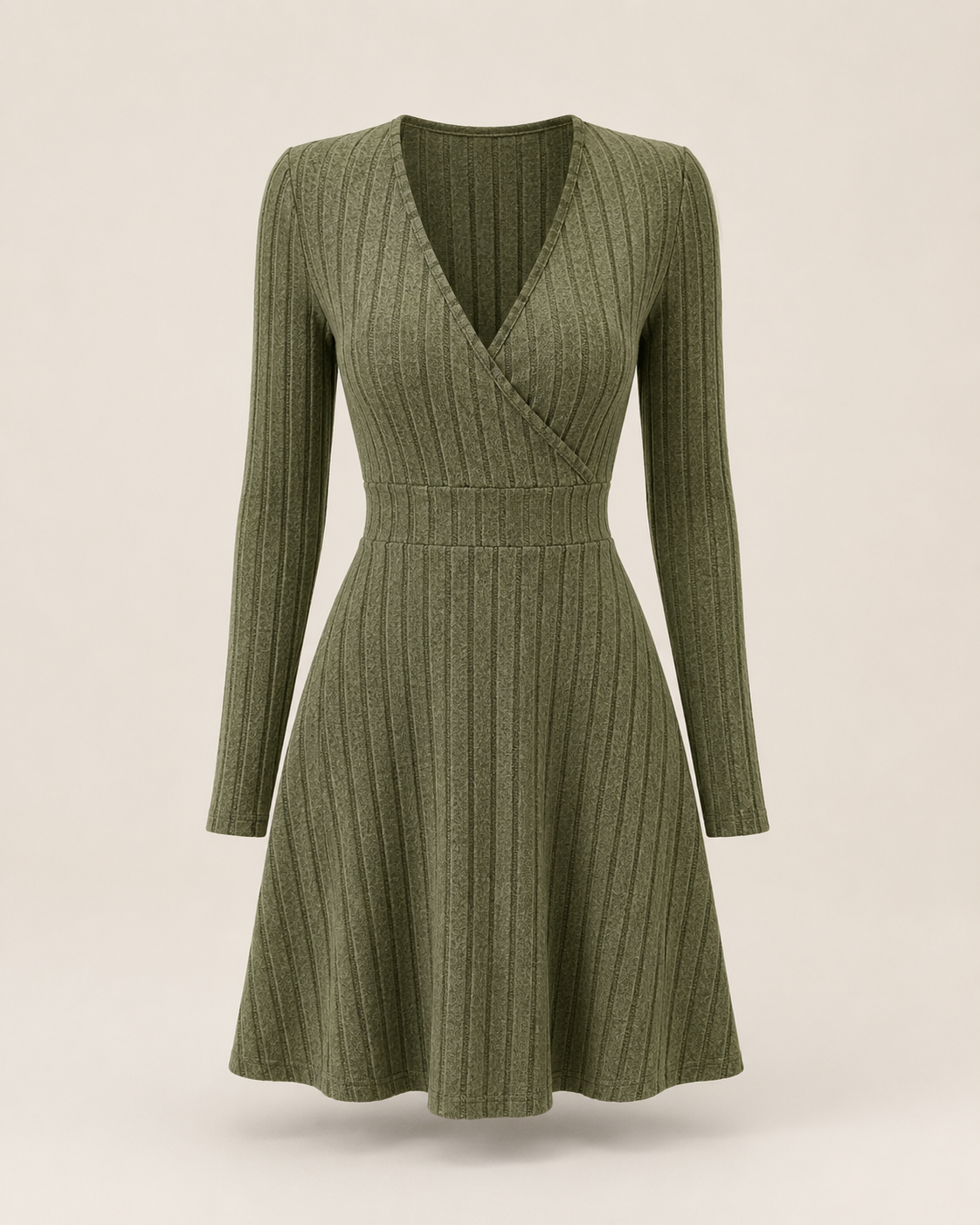 Cressida Noir Sculpted Knit Dress