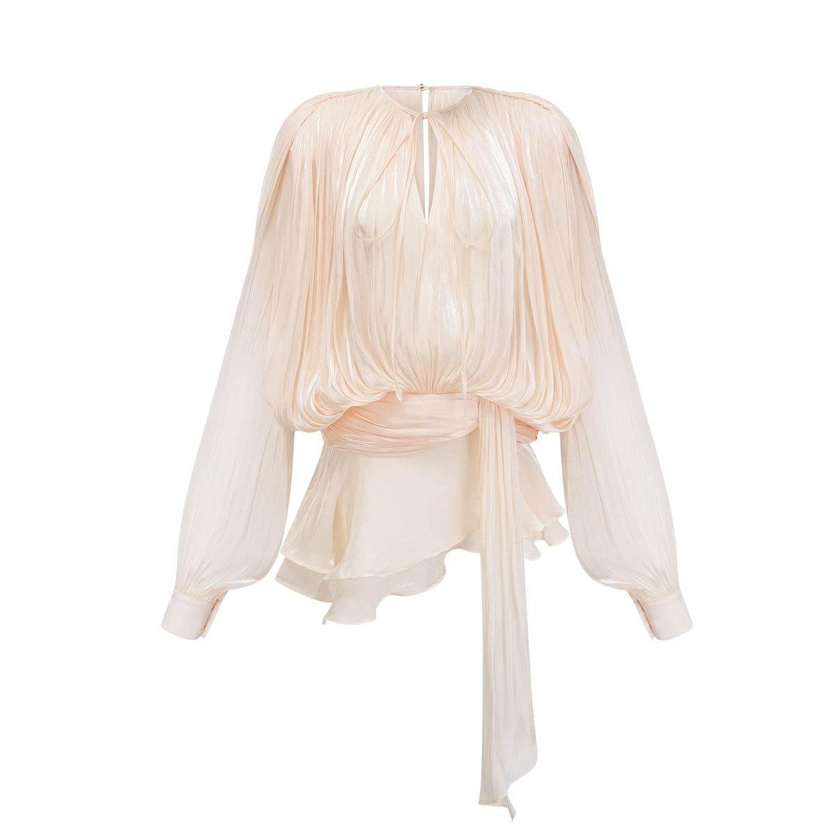 Anaëlle Pearl Ruffled Mini