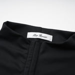 Amara Black Keyhole Maxi Dress