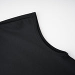 Amara Black Keyhole Maxi Dress