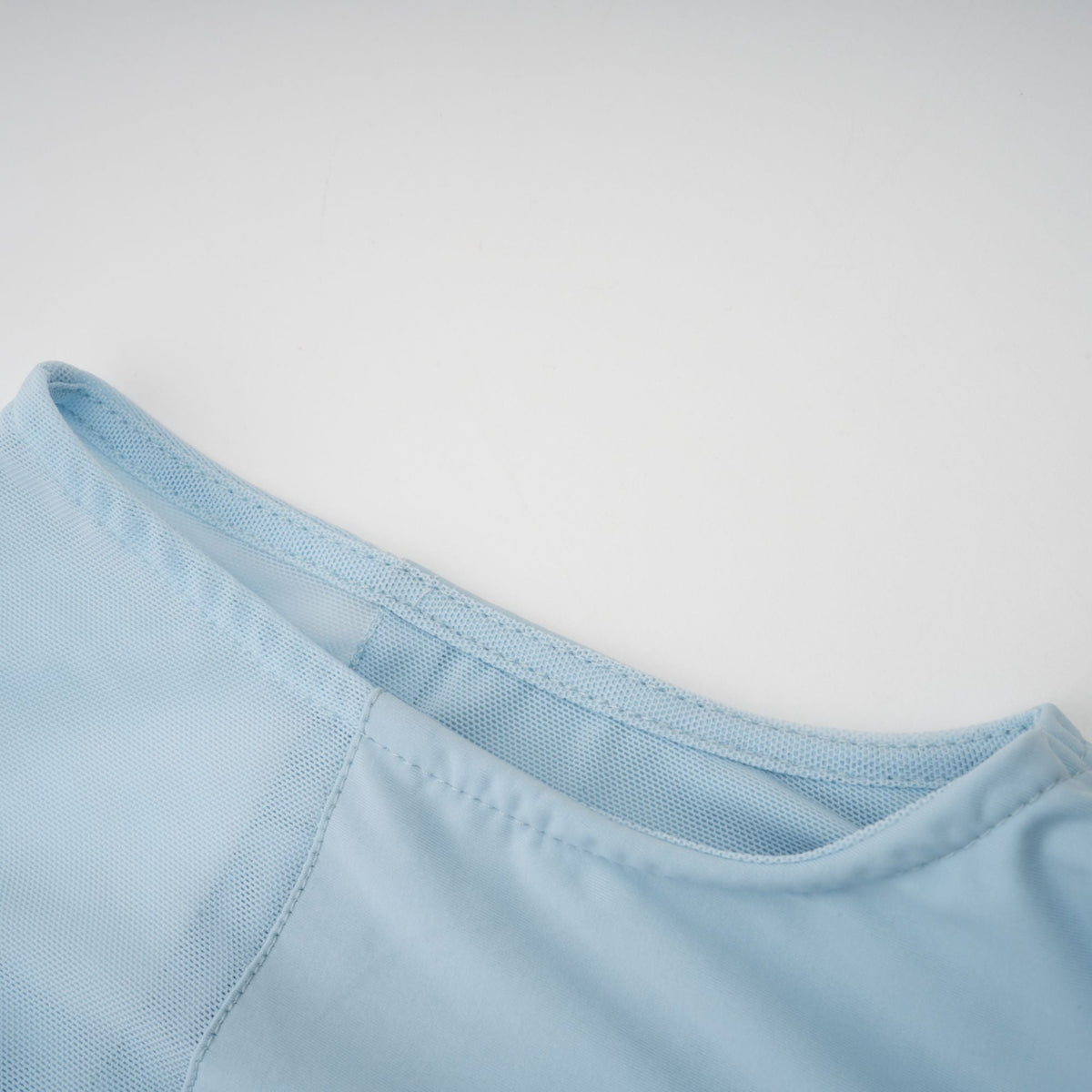 Céleste Baby Blue Pleated Maxi Dress