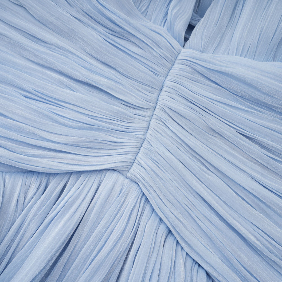 Arielle Sky Pleated Maxi Dress