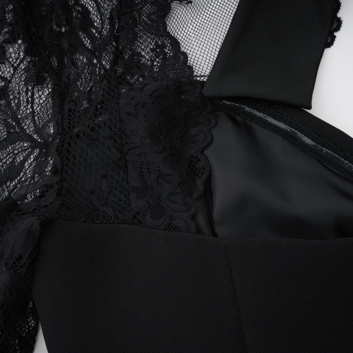 Valentina Black Lace Maxi Dress