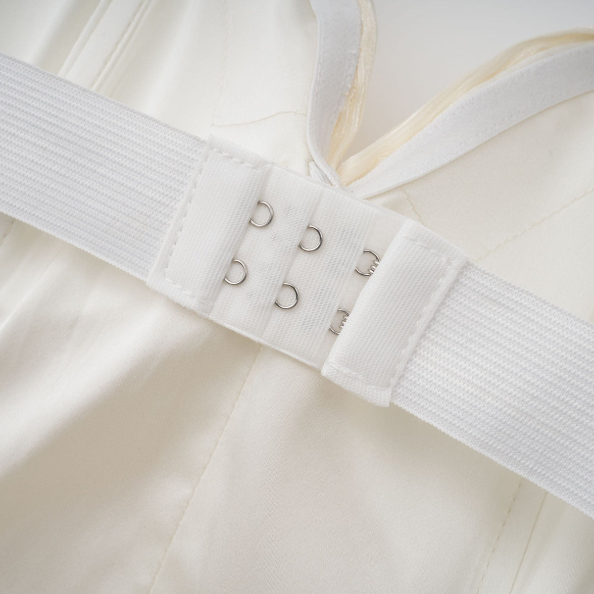 Elara Cream Pleated Gown