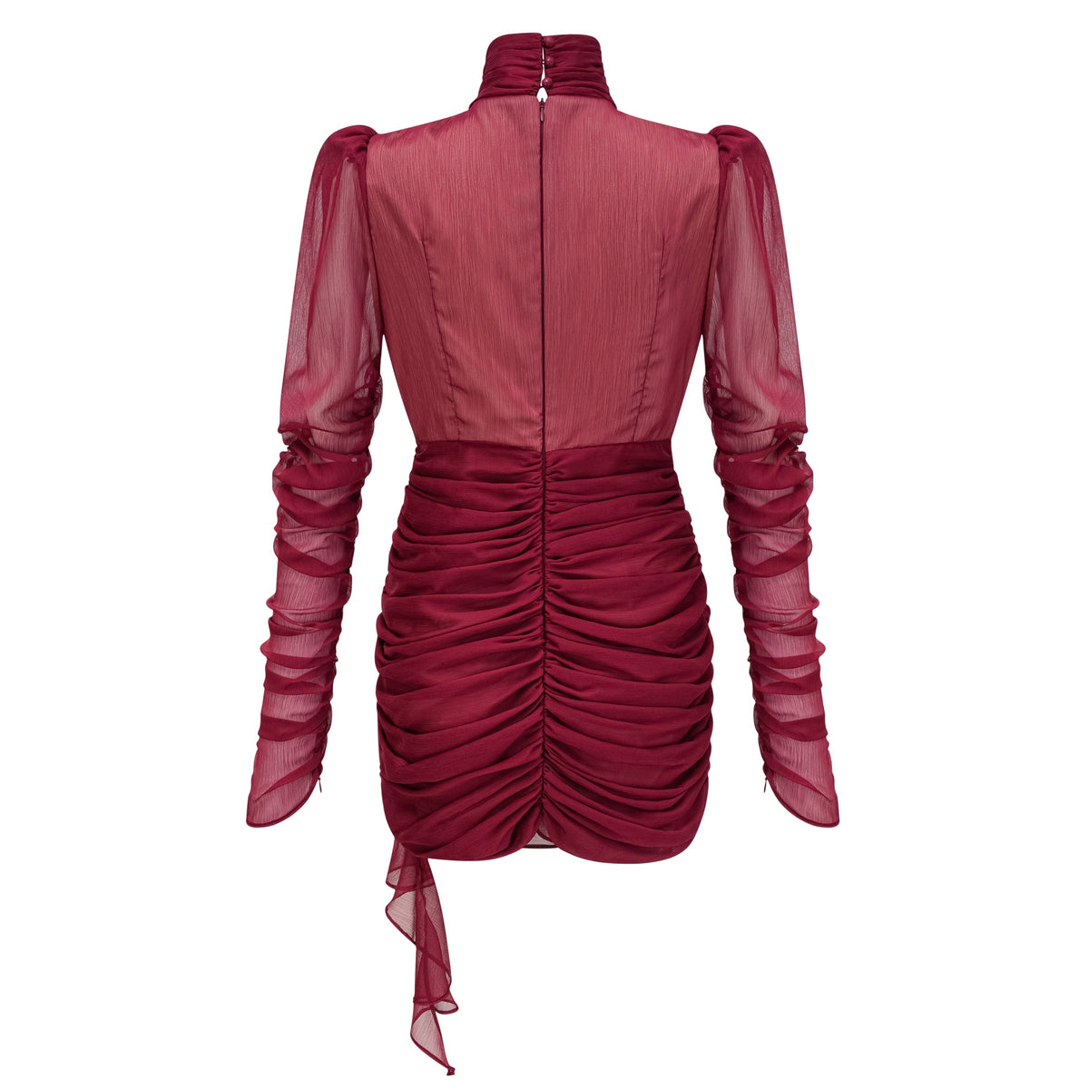 Isolde Burgundy Sculpted Mini