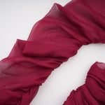 Isolde Burgundy Sculpted Mini