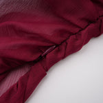 Isolde Burgundy Sculpted Mini