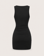 Dagny Espresso Bodycon Mini Dress