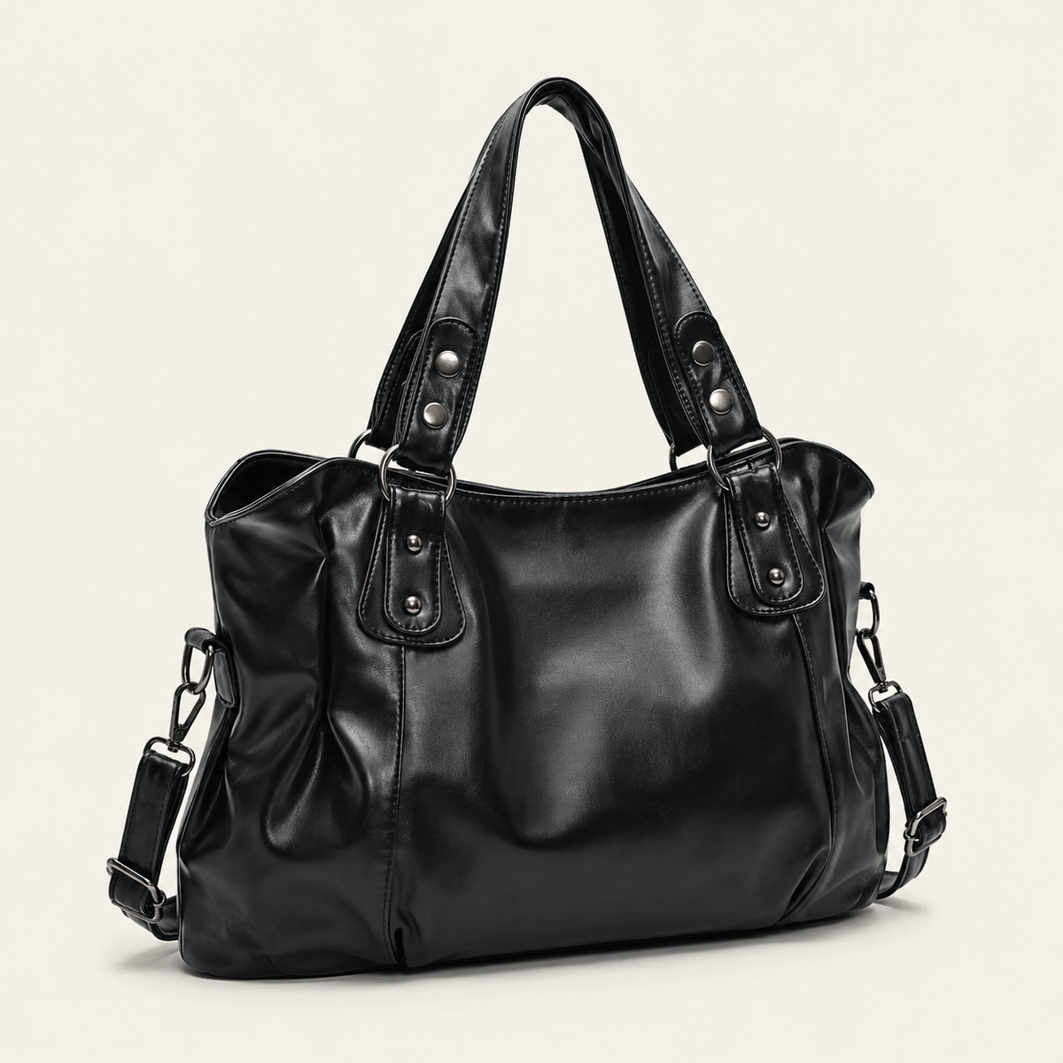 Double-Handle City Bag