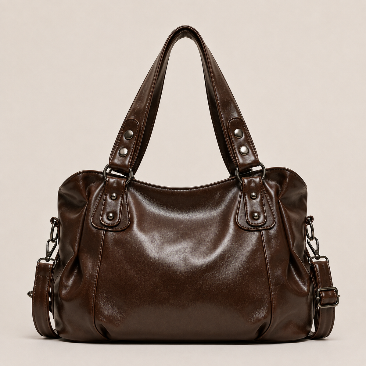 Double-Handle City Bag