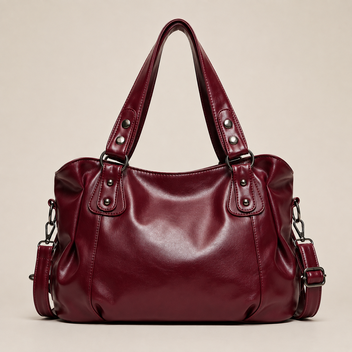 Double-Handle City Bag