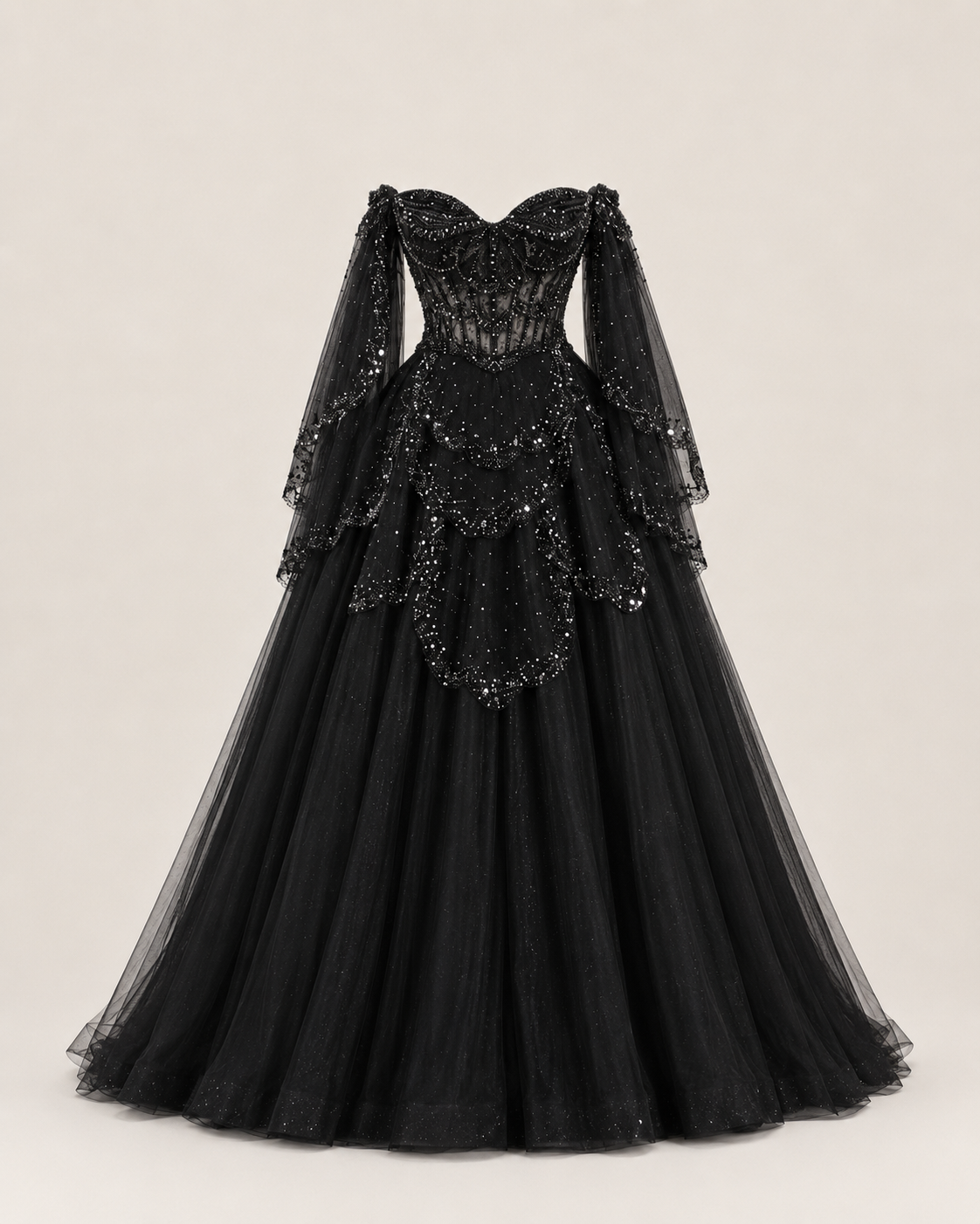 Geneviève Embellished Ball Gown