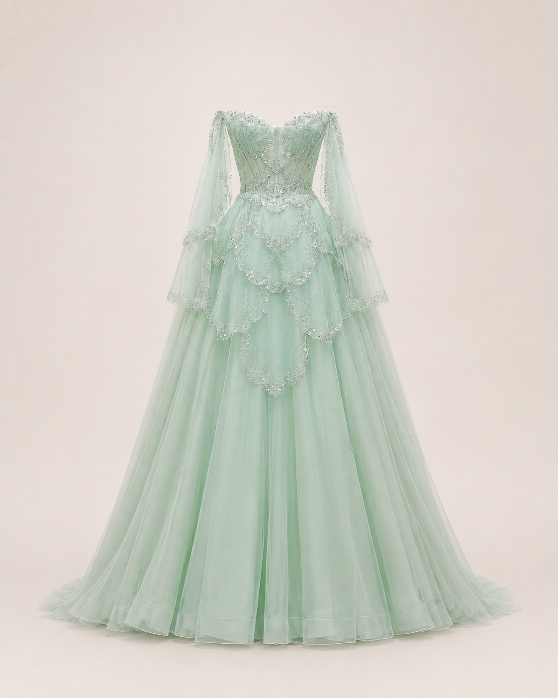 Geneviève Embellished Ball Gown