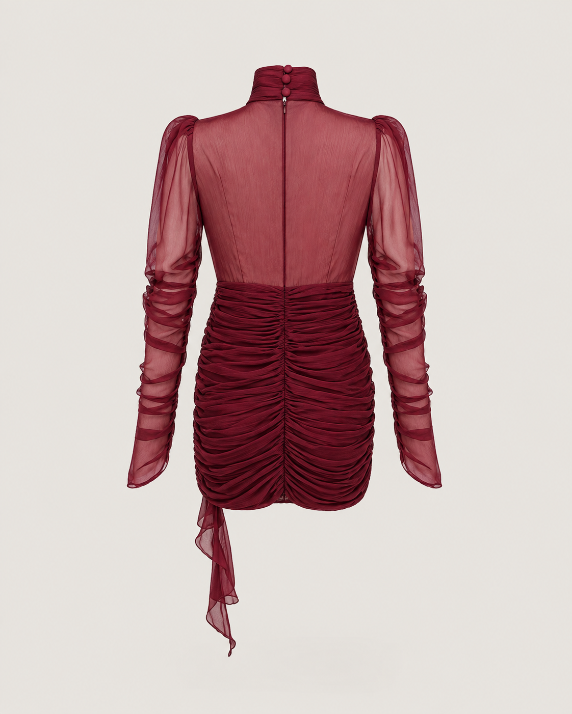 Isolde Burgundy Sculpted Mini