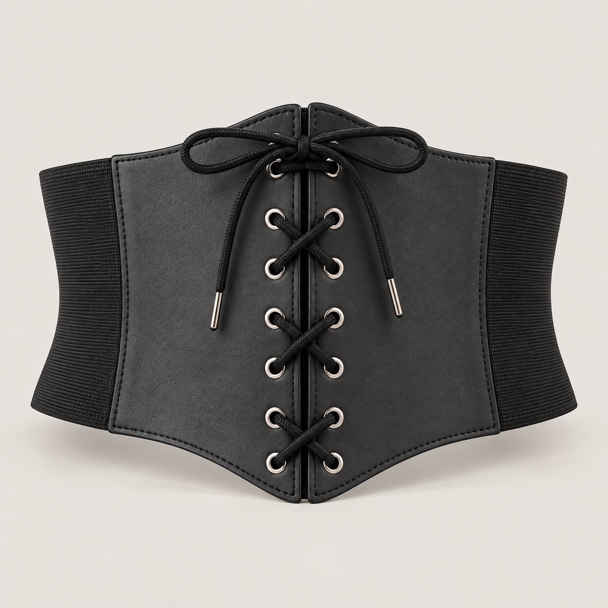 Lace-Up Corset Waist Belt