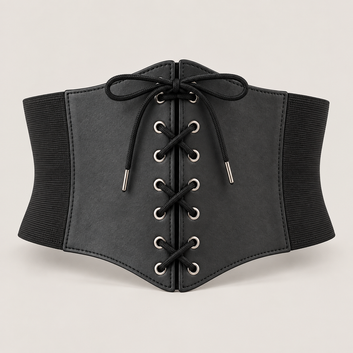 Lace-Up Corset Waist Belt